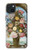 W3749 Vase of Flowers Hard Case and Leather Flip Case For iPhone 15 Plus