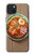 W3756 Ramen Noodles Hard Case and Leather Flip Case For iPhone 15 Plus