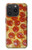 W0236 Pizza Hard Case and Leather Flip Case For iPhone 15 Pro