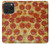 W0236 Pizza Hard Case and Leather Flip Case For iPhone 15 Pro