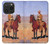 W0772 Cowboy Western Hard Case and Leather Flip Case For iPhone 15 Pro