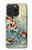 W1654 Koi Carp Fish Art Painting Hard Case and Leather Flip Case For iPhone 15 Pro