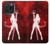 W2455 Sexy Devil Girl Hard Case and Leather Flip Case For iPhone 15 Pro