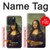 W3038 Mona Lisa Da Vinci Painting Hard Case and Leather Flip Case For iPhone 15 Pro