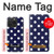 W3533 Blue Polka Dot Hard Case and Leather Flip Case For iPhone 15 Pro