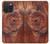 W0603 Wood Graphic Printed Hard Case and Leather Flip Case For iPhone 15 Pro Max