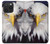 W0854 Eagle American Hard Case and Leather Flip Case For iPhone 15 Pro Max