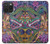 W1240 Bali Painting Hard Case and Leather Flip Case For iPhone 15 Pro Max
