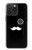 W1946 Sir Mustache Minimalism Hard Case and Leather Flip Case For iPhone 15 Pro Max