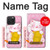 W3025 Pink Maneki Neko Lucky Cat Hard Case and Leather Flip Case For iPhone 15 Pro Max