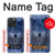 W3410 Wolf Dream Catcher Hard Case and Leather Flip Case For iPhone 15 Pro Max