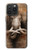 W3427 Mammoth Ancient Cave Art Hard Case and Leather Flip Case For iPhone 15 Pro Max