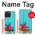 W3428 Aqua Wood Starfish Shell Hard Case and Leather Flip Case For iPhone 15 Pro Max