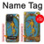 W3746 Tarot Card The World Hard Case and Leather Flip Case For iPhone 15 Pro Max