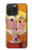 W3811 Paul Klee Senecio Man Head Hard Case and Leather Flip Case For iPhone 15 Pro Max