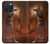 W3919 Egyptian Queen Cleopatra Anubis Hard Case and Leather Flip Case For iPhone 15 Pro Max