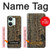 W0598 Wood Graphic Printed Hard Case and Leather Flip Case For OnePlus Nord 3