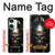 W1027 Hardcore Metal Skull Hard Case and Leather Flip Case For OnePlus Nord 3