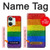 W2683 Rainbow LGBT Pride Flag Hard Case and Leather Flip Case For OnePlus Nord 3