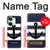 W2758 Anchor Navy Hard Case and Leather Flip Case For OnePlus Nord 3