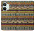 W2860 Aztec Boho Hippie Pattern Hard Case and Leather Flip Case For OnePlus Nord 3