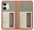 W3165 FM AM Wooden Receiver Graphic Hard Case and Leather Flip Case For OnePlus Nord 3