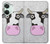 W3257 Cow Cartoon Hard Case and Leather Flip Case For OnePlus Nord 3