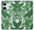 W3457 Paper Palm Monstera Hard Case and Leather Flip Case For OnePlus Nord 3