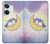 W3485 Cute Unicorn Sleep Hard Case and Leather Flip Case For OnePlus Nord 3