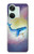 W3802 Dream Whale Pastel Fantasy Hard Case and Leather Flip Case For OnePlus Nord 3