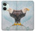 W3843 Bald Eagle On Ice Hard Case and Leather Flip Case For OnePlus Nord 3