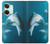 W3878 Dolphin Hard Case and Leather Flip Case For OnePlus Nord 3