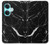 W2895 Black Marble Graphic Printed Hard Case and Leather Flip Case For OnePlus Nord CE3