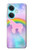 W3070 Rainbow Unicorn Pastel Sky Hard Case and Leather Flip Case For OnePlus Nord CE3