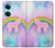 W3070 Rainbow Unicorn Pastel Sky Hard Case and Leather Flip Case For OnePlus Nord CE3