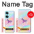 W3203 Rainbow Unicorn Hard Case and Leather Flip Case For OnePlus Nord CE3