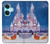 W3282 Santa Xmas Castle Hard Case and Leather Flip Case For OnePlus Nord CE3