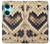 W3417 Diamond Rattle Snake Graphic Print Hard Case and Leather Flip Case For OnePlus Nord CE3