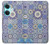 W3537 Moroccan Mosaic Pattern Hard Case and Leather Flip Case For OnePlus Nord CE3