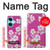 W3924 Cherry Blossom Pink Background Hard Case and Leather Flip Case For OnePlus Nord CE3
