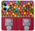 W3938 Gumball Capsule Game Graphic Hard Case and Leather Flip Case For OnePlus Nord CE3