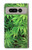 W1656 Marijuana Plant Hard Case and Leather Flip Case For Google Pixel Fold