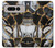 W3419 Gold Marble Graphic Print Hard Case and Leather Flip Case For Google Pixel Fold