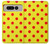 W3526 Red Spot Polka Dot Hard Case and Leather Flip Case For Google Pixel Fold