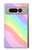 W3810 Pastel Unicorn Summer Wave Hard Case and Leather Flip Case For Google Pixel Fold