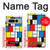 W3814 Piet Mondrian Line Art Composition Hard Case and Leather Flip Case For Google Pixel Fold