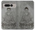 W3873 Buddha Line Art Hard Case and Leather Flip Case For Google Pixel Fold