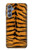 W0576 Tiger Skin Hard Case and Leather Flip Case For Samsung Galaxy M34 5G