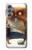 W1133 Wake up Owl Hard Case and Leather Flip Case For Samsung Galaxy M34 5G