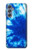 W1869 Tie Dye Blue Hard Case and Leather Flip Case For Samsung Galaxy M34 5G